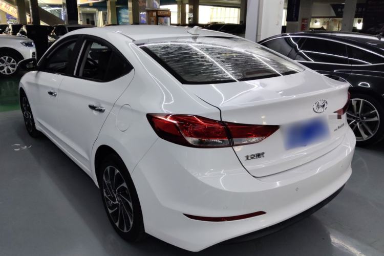 Used Hyundai Elantra (6th Generation / Lingdong) 2020 1.5L CVT Smart & Stylish – Elite Version Rear Left 45 Deg