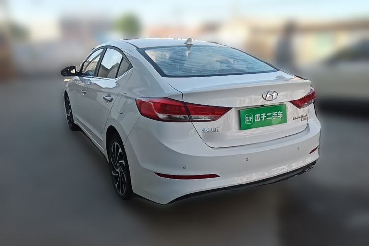 Used Hyundai Elantra (6th Generation / Lingdong) 2020 1.4T Dual-Clutch Xuan Dong · Dynamic Version Rear Left 45 Deg