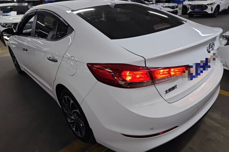 Used Hyundai Elantra (6th Generation / Lingdong) 2020 1.4T Dual-Clutch Xuan Dong · Dynamic Version Rear Left 45 Deg