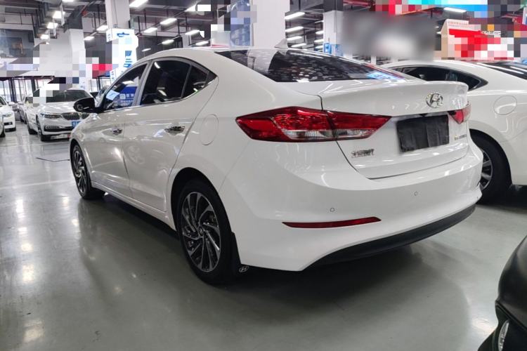 Used Hyundai Elantra (6th Generation / Lingdong) 2020 1.5L CVT Smart & Stylish – Elite Version Rear Left 45 Deg