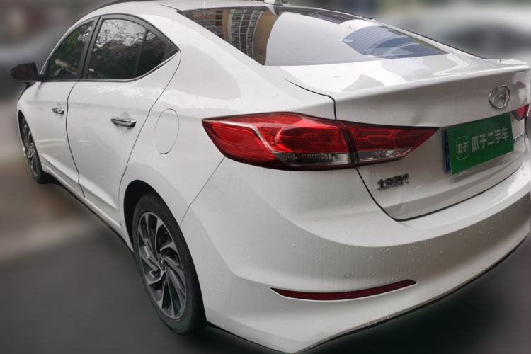 Used Hyundai Elantra (6th Generation / Lingdong) 2020 1.5L CVT Smart & Stylish – Elite Version Rear Left 45 Deg