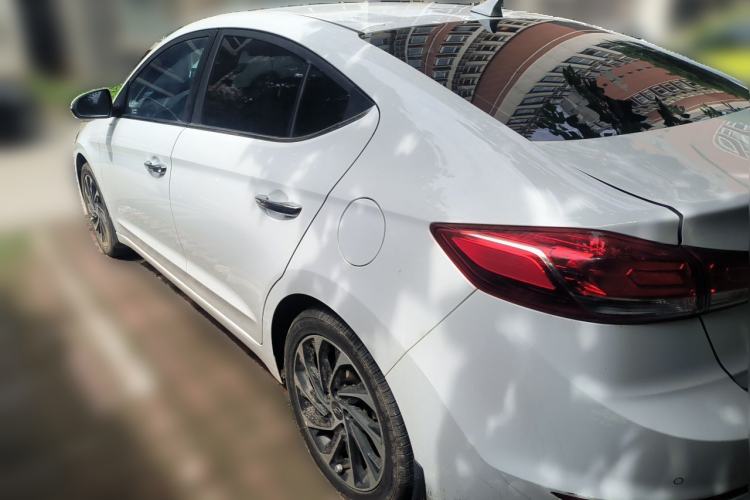 Used Hyundai Elantra (6th Generation / Lingdong) 2020 1.5L CVT Smart & Stylish – Elite Version Rear Left 45 Deg
