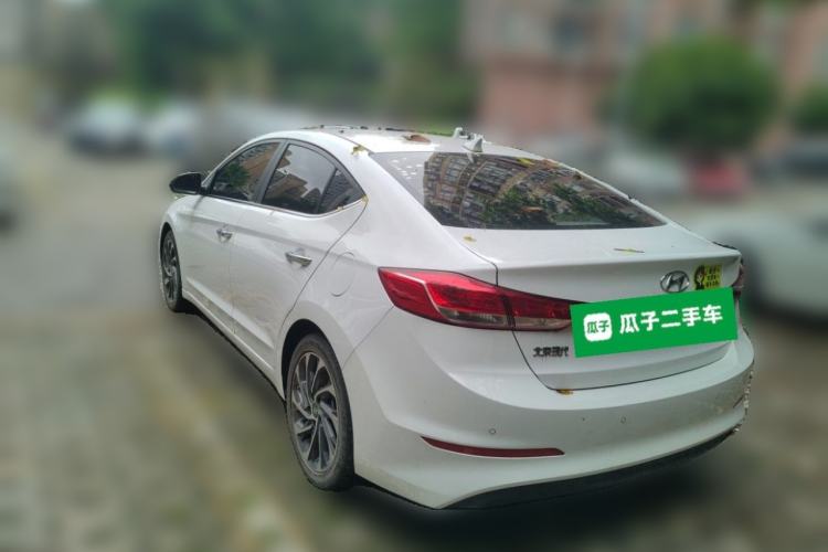 Used Hyundai Elantra (6th Generation / Lingdong) 2020 1.4T Dual-Clutch Xuan Dong · Dynamic Version Rear Left 45 Deg
