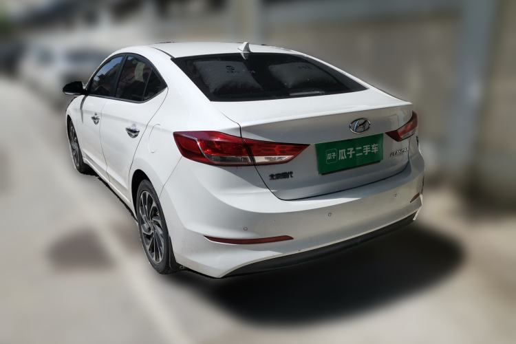Used Hyundai Elantra (6th Generation / Lingdong) 2020 1.5L CVT Smart & Stylish – Elite Version Rear Left 45 Deg