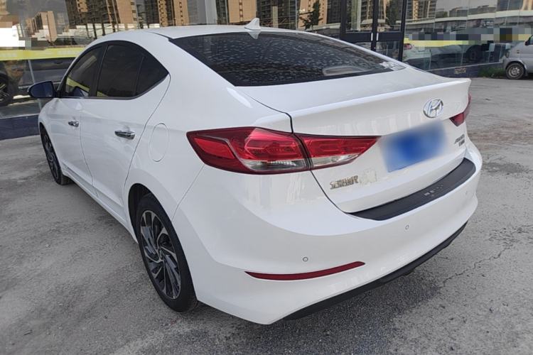 Used Hyundai Elantra (6th Generation / Lingdong) 2020 1.4T Dual-Clutch Xuan Dong · Dynamic Version Rear Left 45 Deg