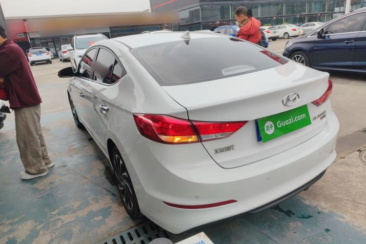 Used Hyundai Elantra (6th Generation / Lingdong) 2020 1.4T Dual-Clutch Xuan Dong · Dynamic Version Rear Left 45 Deg