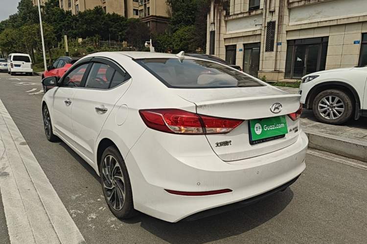 Used Hyundai Elantra (6th Generation / Lingdong) 2020 1.4T Dual-Clutch Xuan Dong · Dynamic Version Rear Left 45 Deg