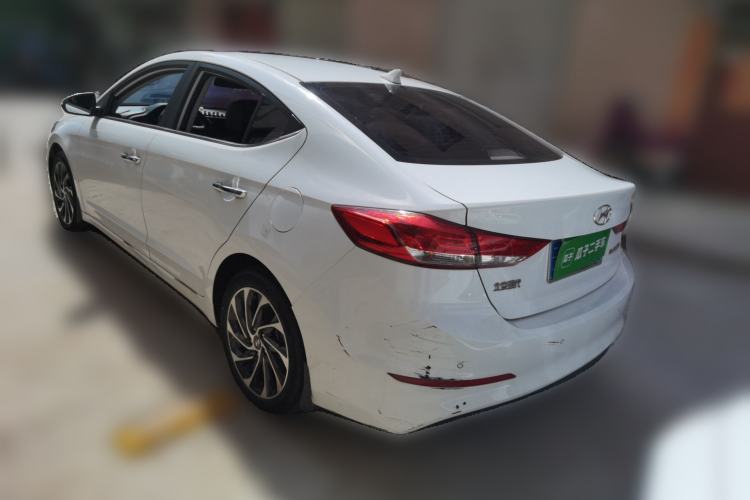 Used Hyundai Elantra (6th Generation / Lingdong) 2020 1.5L CVT Smart & Stylish – Elite Version Rear Left 45 Deg