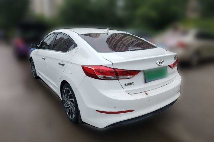 Used Hyundai Elantra (6th Generation / Lingdong) 2020 1.5L CVT Smart & Stylish – Elite Version Rear Left 45 Deg