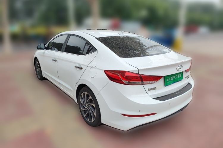 Used Hyundai Elantra (6th Generation / Lingdong) 2020 1.4T Dual-Clutch Xuan Dong · Dynamic Version Rear Left 45 Deg