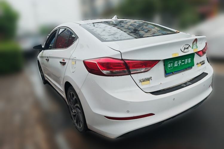 Used Hyundai Elantra (6th Generation / Lingdong) 2020 1.4T Dual-Clutch Xuan Dong · Dynamic Version Rear Left 45 Deg