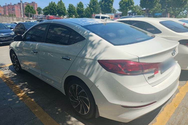 Used Hyundai Elantra (6th Generation / Lingdong) 2020 1.5L CVT Smart & Stylish – Elite Version Rear Left 45 Deg