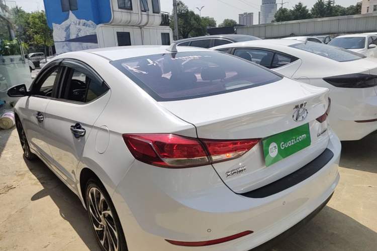 Used Hyundai Elantra (6th Generation / Lingdong) 2020 1.5L CVT Smart & Stylish – Elite Version Rear Left 45 Deg