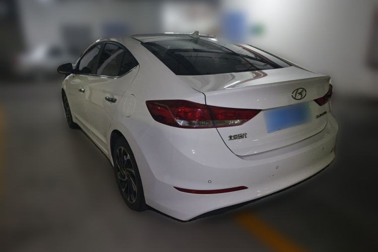 Used Hyundai Elantra (6th Generation / Lingdong) 2020 1.5L CVT Smart & Stylish – Elite Version Rear Left 45 Deg