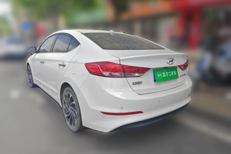 Used Hyundai Elantra (6th Generation / Lingdong) 2020 1.5L CVT Smart & Stylish – Elite Version Rear Left 45 Deg