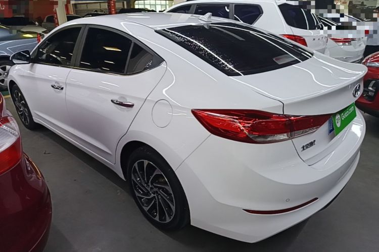 Used Hyundai Elantra (6th Generation / Lingdong) 2020 1.4T Dual-Clutch Xuan Dong · Dynamic Version Rear Left 45 Deg