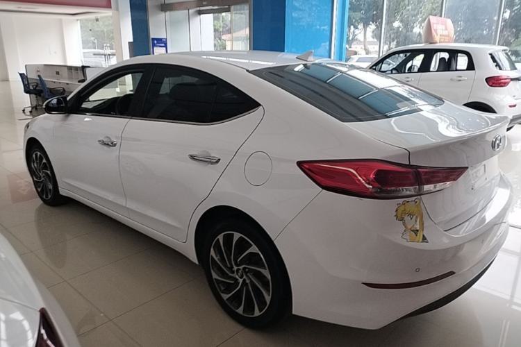 Used Hyundai Elantra (6th Generation / Lingdong) 2020 1.5L CVT Smart & Stylish – Elite Version Rear Left 45 Deg