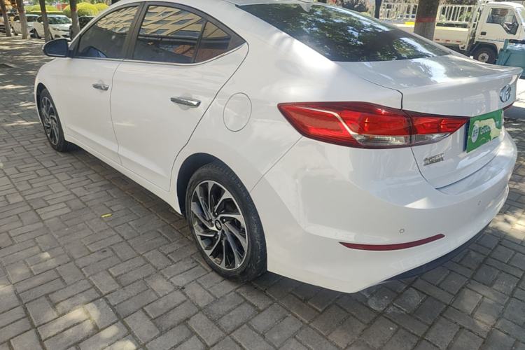 Used Hyundai Elantra (6th Generation / Lingdong) 2020 1.5L CVT Smart & Stylish – Elite Version Rear Left 45 Deg