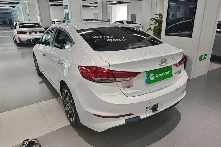 Used Hyundai Elantra (6th Generation / Lingdong) 2020 1.4T Dual-Clutch Xuan Dong · Dynamic Version Rear Left 45 Deg