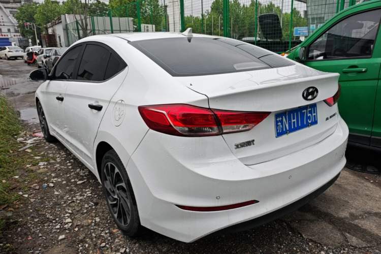 Used Hyundai Elantra (6th Generation / Lingdong) 2020 1.5L CVT Smart & Stylish – Elite Version Rear Left 45 Deg