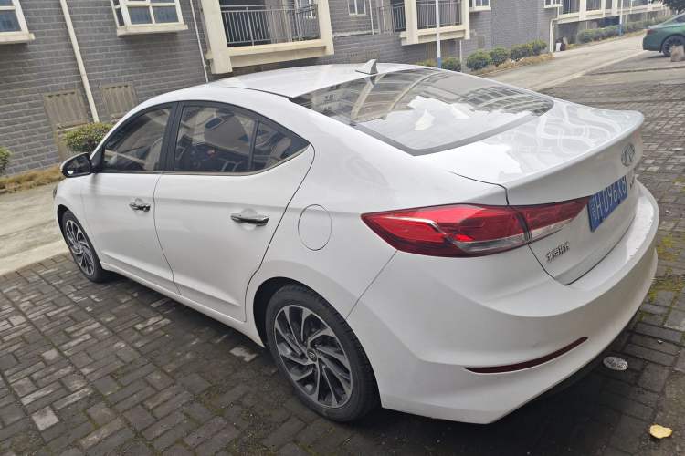 Used Hyundai Elantra (6th Generation / Lingdong) 2020 1.5L CVT Smart & Stylish – Elite Version Rear Left 45 Deg