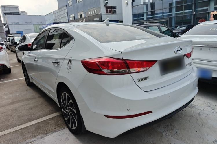 Used Hyundai Elantra (6th Generation / Lingdong) 2020 1.4T Dual-Clutch Xuan Dong · Dynamic Version Rear Left 45 Deg