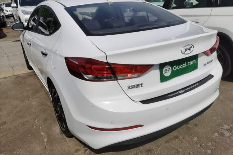 Used Hyundai Elantra (6th Generation / Lingdong) 2020 1.5L CVT Smart & Stylish – Elite Version Rear Left 45 Deg