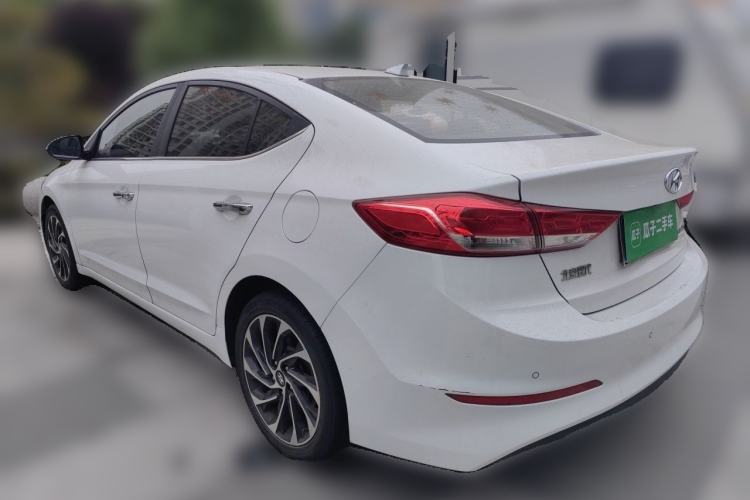 Used Hyundai Elantra (6th Generation / Lingdong) 2020 1.5L CVT Smart & Stylish – Elite Version Rear Left 45 Deg