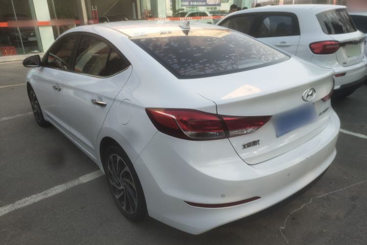 Used Hyundai Elantra (6th Generation / Lingdong) 2020 1.5L CVT Smart & Stylish – Elite Version Rear Left 45 Deg