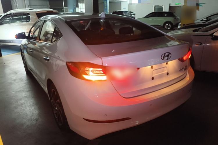Used Hyundai Elantra (6th Generation / Lingdong) 2020 1.4T Dual-Clutch Xuan Dong · Dynamic Version Rear Left 45 Deg