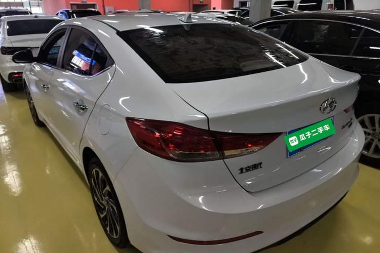 Used Hyundai Elantra (6th Generation / Lingdong) 2020 1.4T Dual-Clutch Xuan Dong · Dynamic Version Rear Left 45 Deg