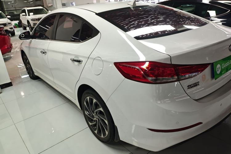Used Hyundai Elantra (6th Generation / Lingdong) 2020 1.4T Dual-Clutch Xuan Dong · Dynamic Version Rear Left 45 Deg