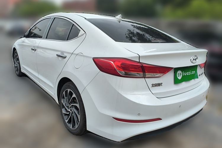 Used Hyundai Elantra (6th Generation / Lingdong) 2020 1.5L CVT Smart & Stylish – Elite Version Rear Left 45 Deg