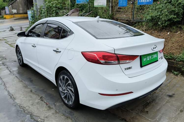 Used Hyundai Elantra (6th Generation / Lingdong) 2020 1.4T Dual-Clutch Xuan Dong · Dynamic Version Rear Left 45 Deg