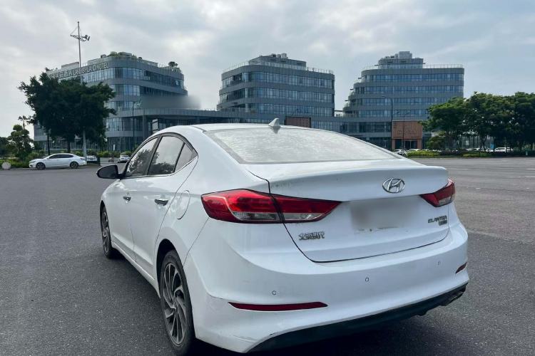 Used Hyundai Elantra (6th Generation / Lingdong) 2020 1.4T Dual-Clutch Xuan Dong · Dynamic Version Rear Left 45 Deg