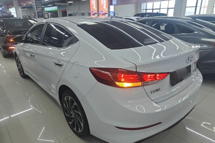 Used Hyundai Elantra (6th Generation / Lingdong) 2020 1.4T Dual-Clutch Xuan Dong · Dynamic Version Rear Left 45 Deg