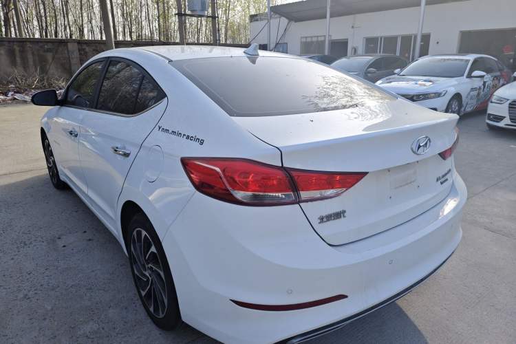 Used Hyundai Elantra (6th Generation / Lingdong) 2020 1.5L CVT Smart & Stylish – Elite Version Rear Left 45 Deg