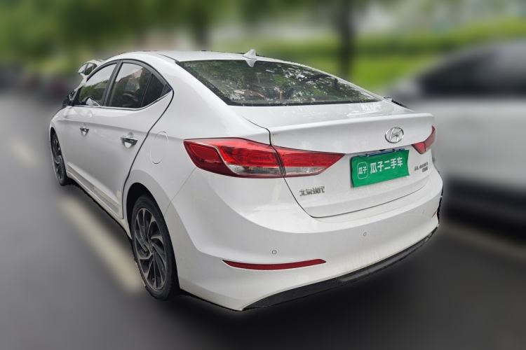 Used Hyundai Elantra (6th Generation / Lingdong) 2020 1.4T Dual-Clutch Xuan Dong · Dynamic Version Rear Left 45 Deg