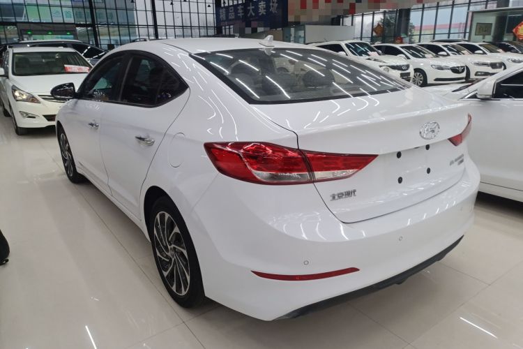 Used Hyundai Elantra (6th Generation / Lingdong) 2020 1.4T Dual-Clutch Xuan Dong · Dynamic Version Rear Left 45 Deg