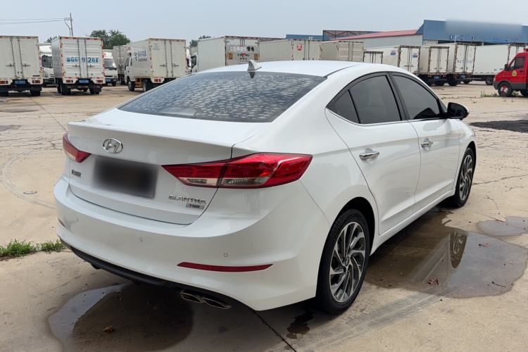 Used Hyundai Elantra (6th Generation / Lingdong) 2020 1.4T Dual-Clutch Xuan Dong · Dynamic Version Rear Right 45 Deg