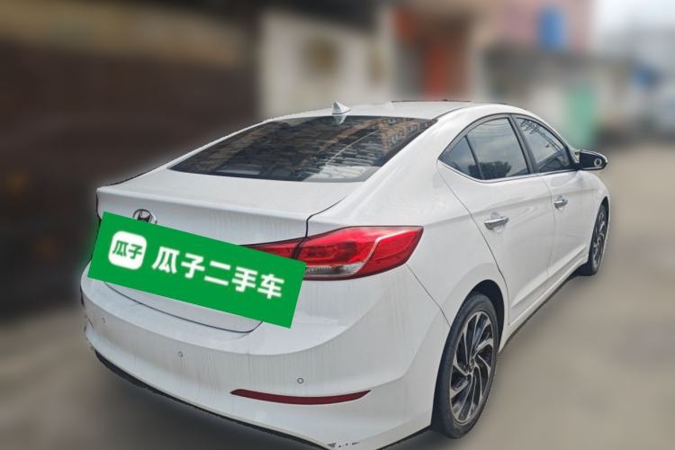 Used Hyundai Elantra (6th Generation / Lingdong) 2020 1.5L CVT Smart & Stylish – Elite Version Rear Right 45 Deg