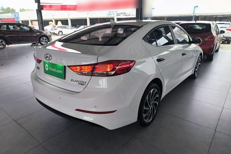 Used Hyundai Elantra (6th Generation / Lingdong) 2020 1.5L CVT Smart & Stylish – Elite Version Rear Right 45 Deg