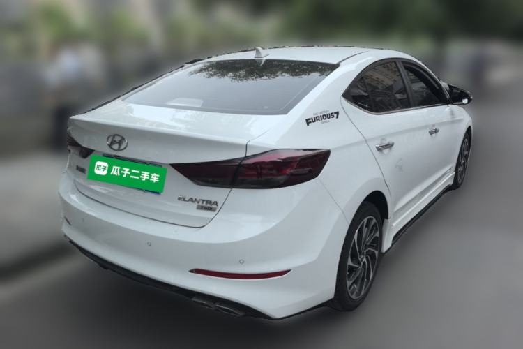 Used Hyundai Elantra (6th Generation / Lingdong) 2020 1.4T Dual-Clutch Xuan Dong · Dynamic Version Rear Right 45 Deg