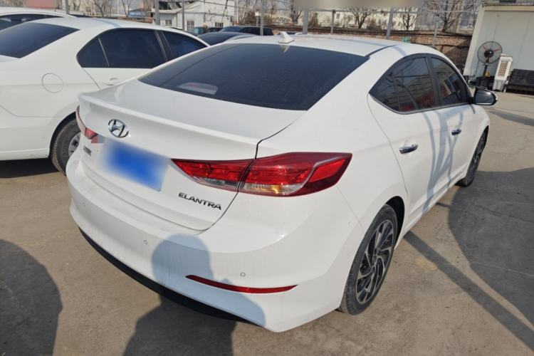 Used Hyundai Elantra (6th Generation / Lingdong) 2020 1.5L CVT Smart & Stylish – Elite Version Rear Right 45 Deg