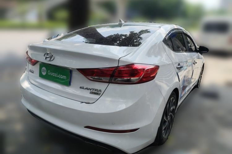 Used Hyundai Elantra (6th Generation / Lingdong) 2020 1.4T Dual-Clutch Xuan Dong · Dynamic Version Rear Right 45 Deg