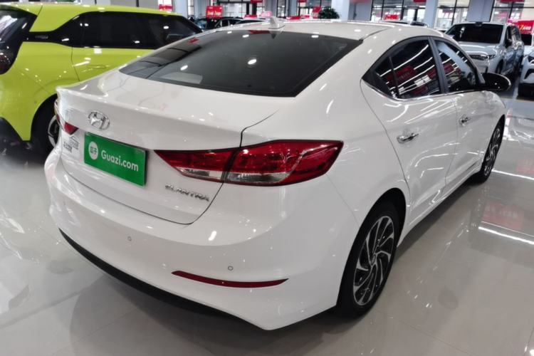 Used Hyundai Elantra (6th Generation / Lingdong) 2020 1.5L CVT Smart & Stylish – Elite Version Rear Right 45 Deg