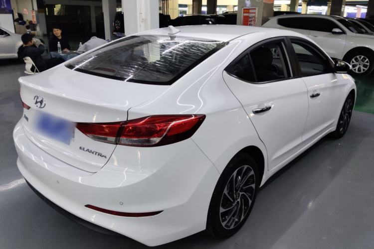 Used Hyundai Elantra (6th Generation / Lingdong) 2020 1.5L CVT Smart & Stylish – Elite Version Rear Right 45 Deg