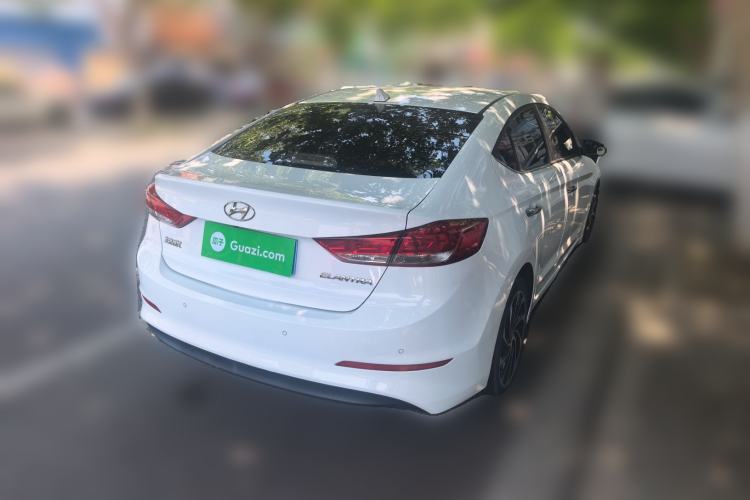Used Hyundai Elantra (6th Generation / Lingdong) 2020 1.5L CVT Smart & Stylish – Elite Version Rear Right 45 Deg