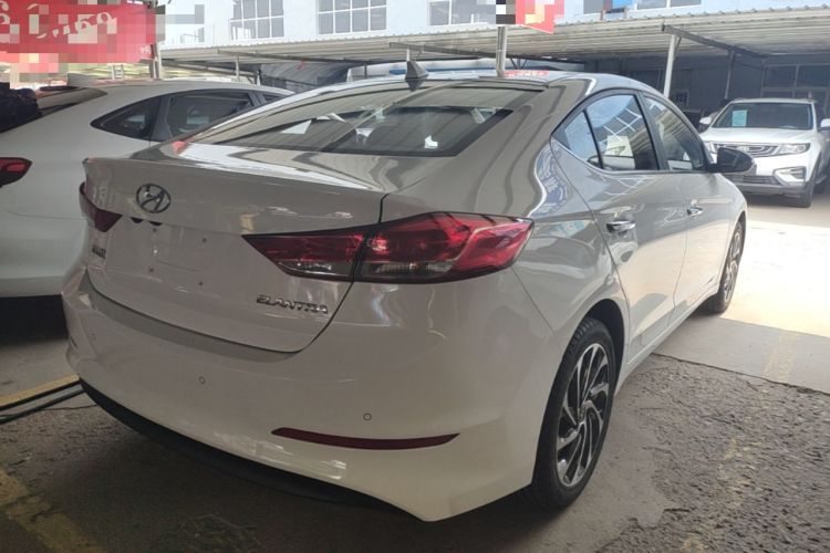 Used Hyundai Elantra (6th Generation / Lingdong) 2020 1.5L CVT Smart & Stylish – Elite Version Rear Right 45 Deg