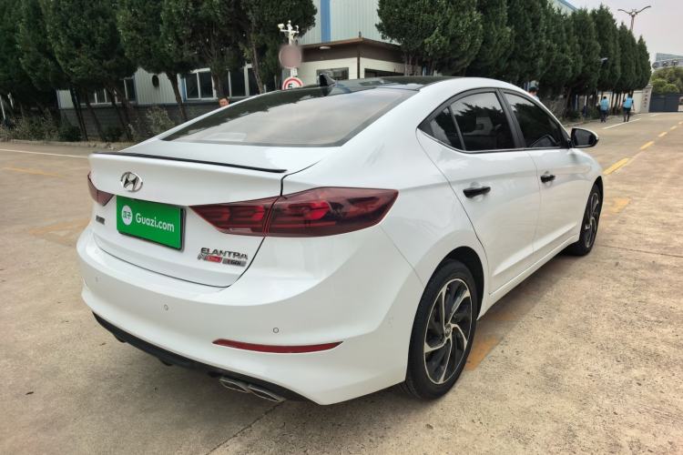 Used Hyundai Elantra (6th Generation / Lingdong) 2020 1.4T Dual-Clutch Xuan Dong · Dynamic Version Rear Right 45 Deg